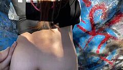 Outdoor Wild Sex Creampie in Nature's Embrace