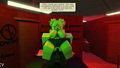 blonde snowbunny wrecked by that huge bbc monster... damn roblox