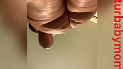 Whoa! Check this luxurious BBW's huge ass bouncing doggystyle while she masturbates wet pussy!