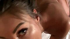 Monika Fox Sucks Pierced Nipple Cock Swallows Every Cum Drop