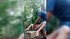 Leyne Rodriguez Colombian Latina with Natural Tits Fucks Hard in Outdoor Park Setting