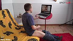 lady lada's hentai redhead gets her big tits ass gaped in manga ep 1