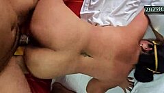 Grabbed this mature latina off the street, bent her over for rough doggy pounding