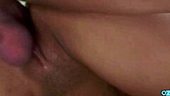 Asian Whore Takes Double Monster Cocks in Brutal Bent-Over Threesome Slam