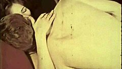 Vintage hairy milf explores retro mommy taboo pleasures casually