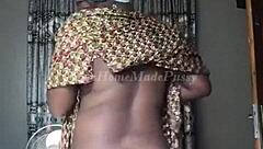 big titted black babe calls daddy into her wet shower play