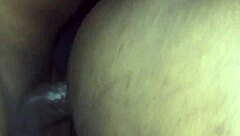 Thick Creampie Drips from Ebony Pussy!