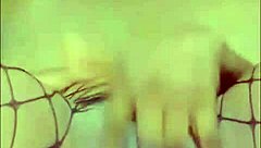 i was home horny so i toyed my juicy pussy lips