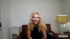 blonde sophia sweet toys with dildo fun