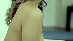 hot horny blonde lesbians kimora quin addison vodkka kiss lick wet pussies to orgasm on sofa