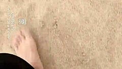 bare feet uh playin in sand feels so sensory good for fetish vibes