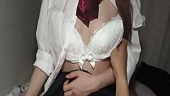 Submissive Schoolgirl's Shaved Pussy Torn Hard and Creampied in Uncensored JAV Bliss