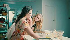 charlie forde teases then licks chasey devil's pussy any way she craves in hot girl on girl action