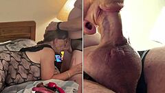 Баба Carmen смуче хуй с луди чувствени дълбоко гърло умения