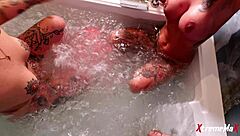 Crazy Lesbians Worship Big Ass Pussy Tits Deepthroat Lick In Bathroom Threesome Fuck