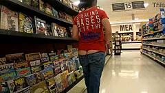 Big ass biker babe flashes curves on motorcycle gopro ride pt 1