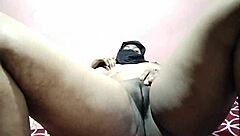 Her Massive Indian Girlfriend Boobs Get Pressed Before Intense Homemade Sex Session