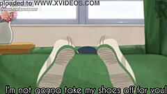 i tricked teen into classroom footjob just for art's thrill