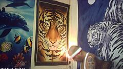 ever wondered how a first-time italian bombshell with big natural tits handles the pound machine backstage?