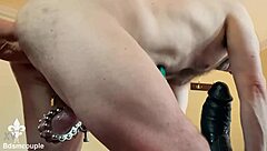 Part 2 of birthday ass stretching with fisting, toys and domination play.
