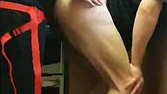 boyfriend's ass pegged hard in kitchen, field, then bathroom ass to mouth