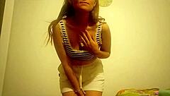 Wet Italian Teen Fingers Pussy Outdoor Teasing Perfect Body