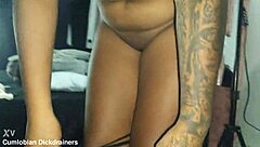 My girl hooked up with her girlfriend for some dickdraining action.