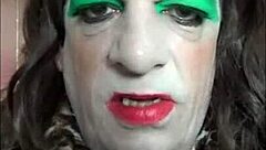 shy bisexual crossdresser begs for real man's cock humiliation