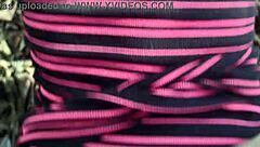 Hot Blonde Milf Fucks Bareback in Park Cum on Ass Then Keeps Going