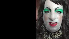 shy bisexual crossdresser begs for real man's cock humiliation