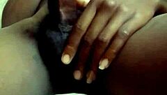 Mzansi Teen Jerks Monster Cock from Random Vid