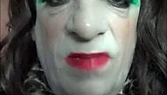 shy bisexual crossdresser begs for real man's cock humiliation