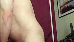 muscular bodybuilder unloads 5 massive cumshots over huge cock and ripped abs on camera