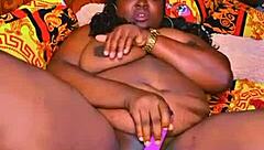 sundaydogood614's shaved lesbian pussy play in retro homemade update