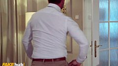 kinky stepmom milf offers ass for anal and pussy creampie after blowjob