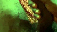 jerking my huge cock all over in the bedroom