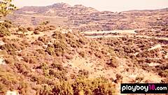 petite blonde teen angel sway bares juicy shaved pussy fruits outdoors