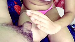 my boyfriend fucks my hairy pussy deep then creampies me hard riding him