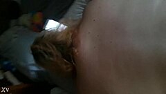 Young bbw asian bends over for birthday pussy pounding surprise