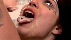 Sporty Big-Titted Brunette Gets Double-Penetrated and Titty-Fucked in Wild Threesome!