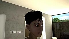 redhead's intriguing shower game reality tease unfolds