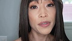 cuck hubby watches black stud's monster cock stretch his asian milf wife 😲 hardcore interracial!