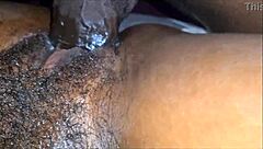 Girlfriend Sneaks BBC Creampie at Work While Boyfriend Waits Outside