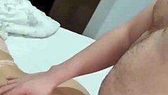 amateur couple homemade sex wet pussy riding doggystyle cum on big ass shaking