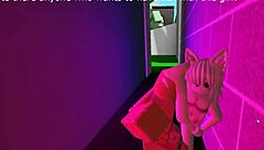 shy girl spreads crotch wide behind shop begging for rough sex