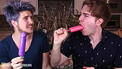 oh man trying these female condoms feels so teasing with my thong