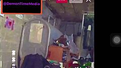 Ebony teen shakes big ass on webcam demon time