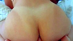 big ass tanned latina teen rides dildo cowgirl style in hd homemade orgasm