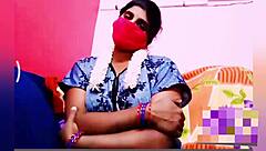 indian housewife cheats on hubby with video call dirty talk boyfriend 📱😈