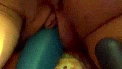 face down ass up spread wide for throbbing pussy orgasm 😩💦 close up homemade curvy tease with toys